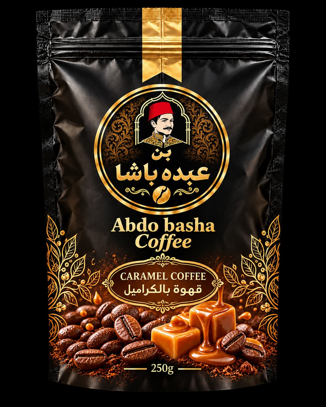 قهوة تركي بالكراميل